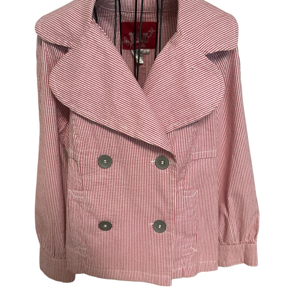 Live a Little double breasted Jacket two Pockets SZ small